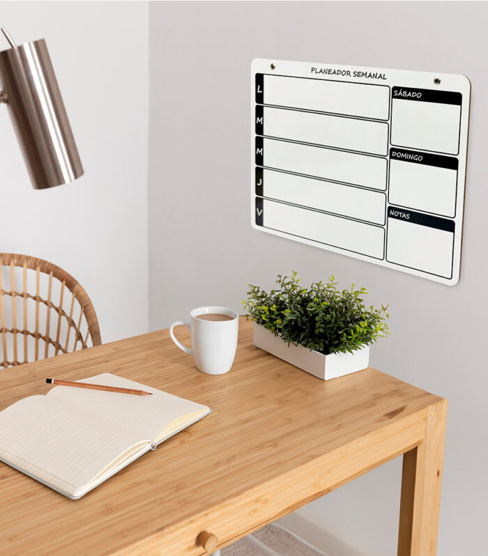 Planeador semanal horizontal