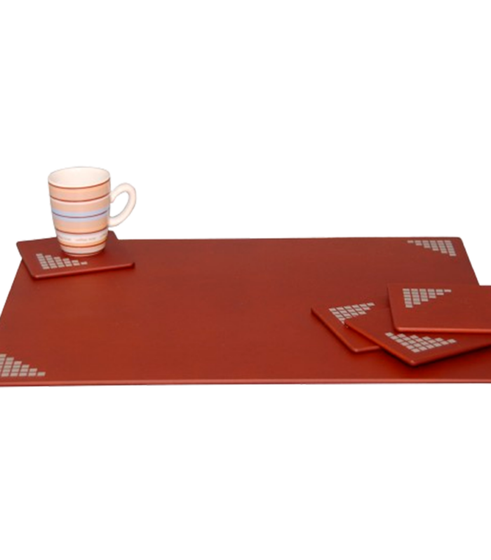 PORTAVASOS X 4 BIDANI COGNAC