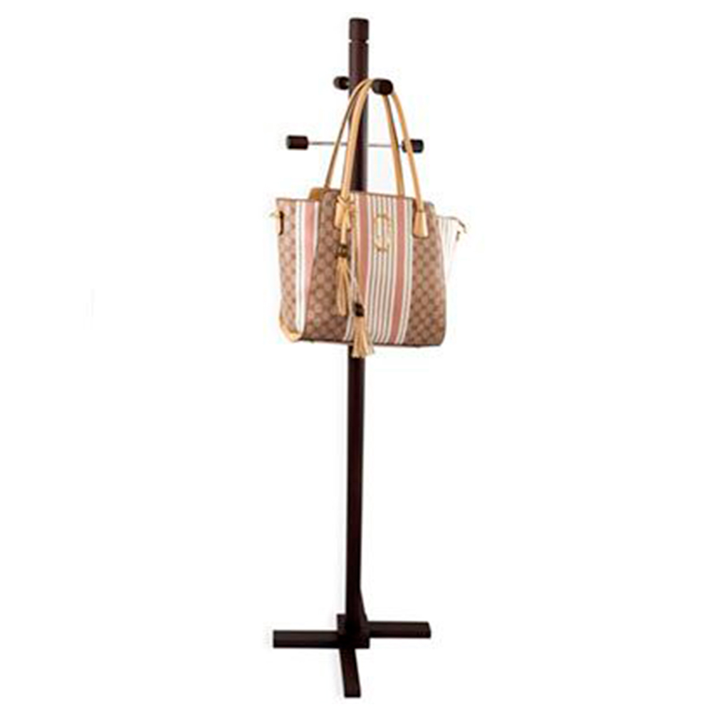 Perchero redondo 149 cm wengue desarmable